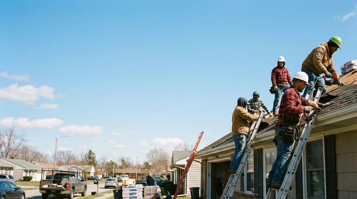 Roofing in Ottawa Lake, MI near me